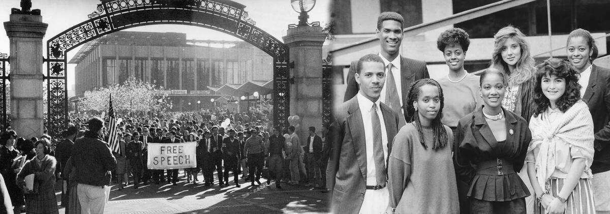 Free Speech movement at UC Berkeley