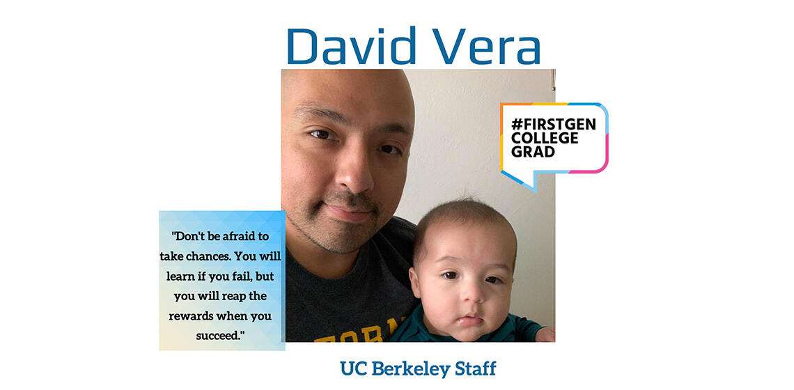 David Vera first generation college grad profile