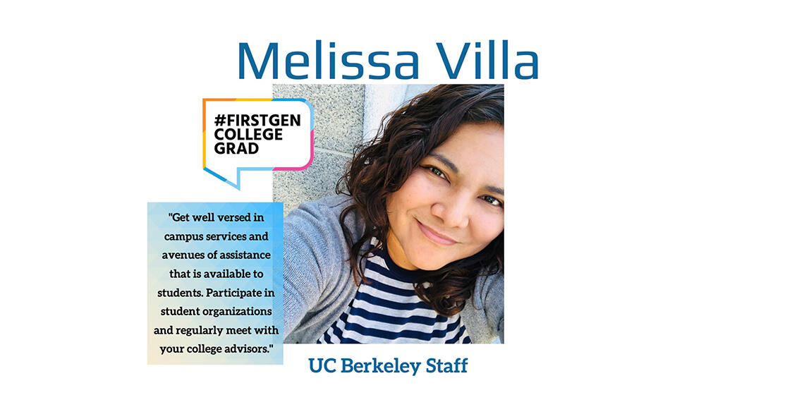 Mellisa Villa first generation college grad profile