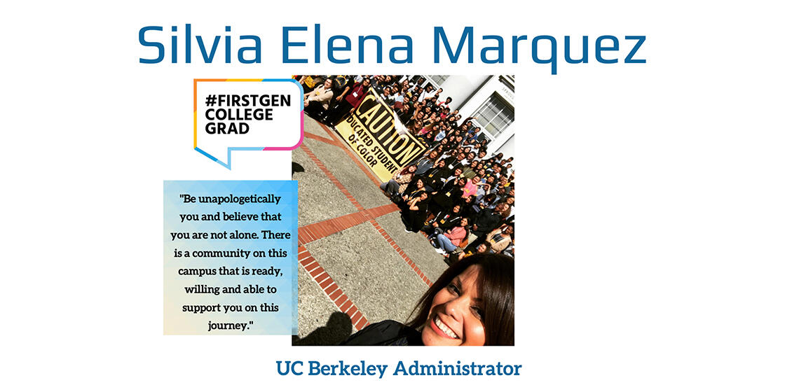 Silvia Elena Marquez first generation college grad profile