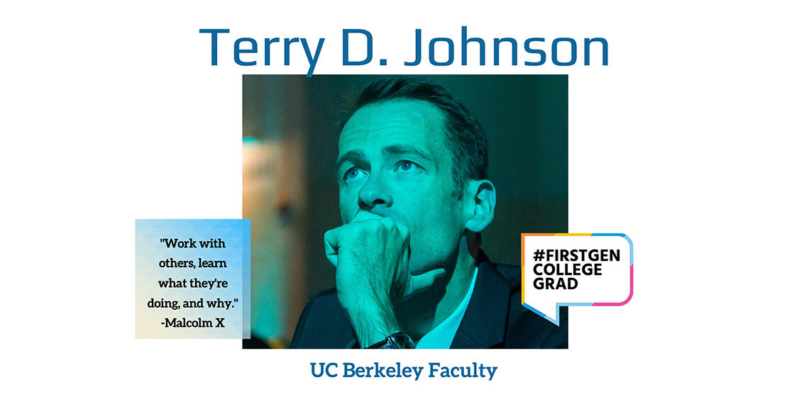 Terry D. Johnson first generation college grad profile